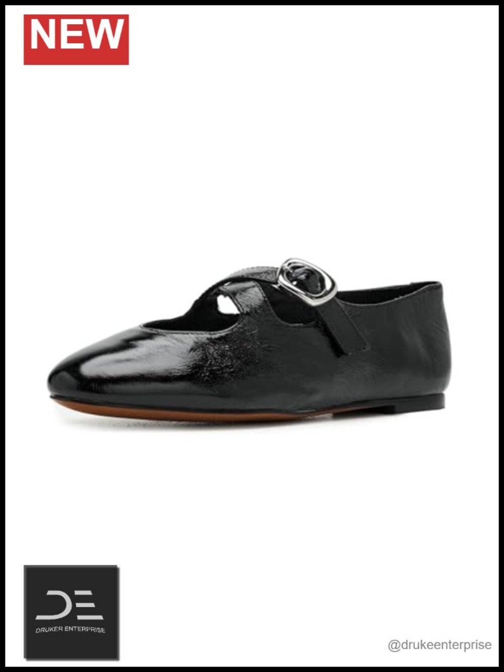 Madewell Remy Crisscross Mary Jane Flat Leather